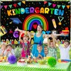 AIBIIN Kindergarten Graduate Banner, Large Kindergarten Graduation Backdrop, Preschool Graduation