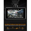 Kingslim Dash Cam Front and Rear with WiFi - Kingslim