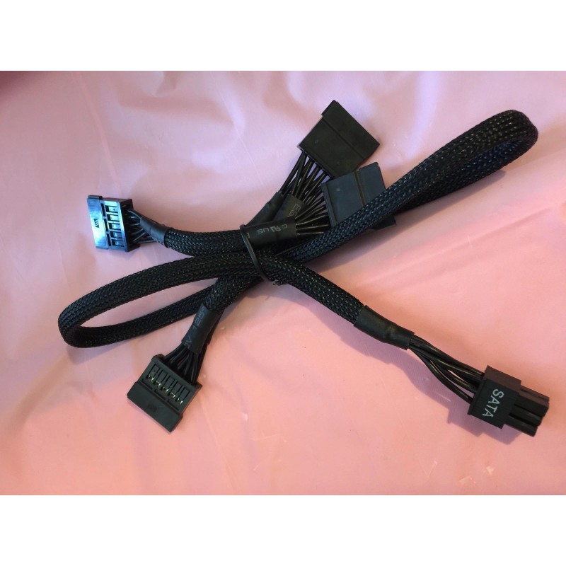 EVGA 10 Pcs eVGA Supernova 6 pin to 4x SATA