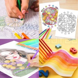 Lapices De 48 Colores De Profesionales Creativo Pintura Set                                                                                           
