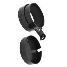 MACHSWON Speedometer Side Mount Relocation Bracket Kit, 1993-2020 Compatible with Harley Sportster 883 1200 XL, 2pcs Black Metal Bracket + CNC High Bottom Motorcycle Instrument Stand