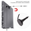 2pcs Digital Antenna 12DBI Gain PVC Material 2.4GHz 5GHZ Omnidirectional