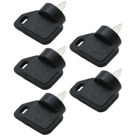 VIKKSAER 5Pcs 63-8360 Ignition Switch Key, Replacement for Toro Titan Navigato Turf Tracer X-Series Metro Replacement for Exmark Z-Master Lazer Z Turf Ranger, Replaces 62-7770