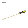 sourcing map 2pcs Diamond Chainsaw File 5/32"(4mm) Round Cut Sharpen