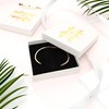 THIORA® - Bangle with Engraving, Adjustable Size, 3-mm Bracelet Cuff