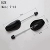 ZJHSXDR 10 Pairs Plastic Shoe Tree Stretcher Shaper for Men