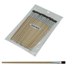 Cali&Brita [Paintless Brushes Set of 30 Brushes] Paintless Pencil, Fine Axis, Plastic Model, DIY, Gunpla, Car Repair, Single Use (Flat Brush)