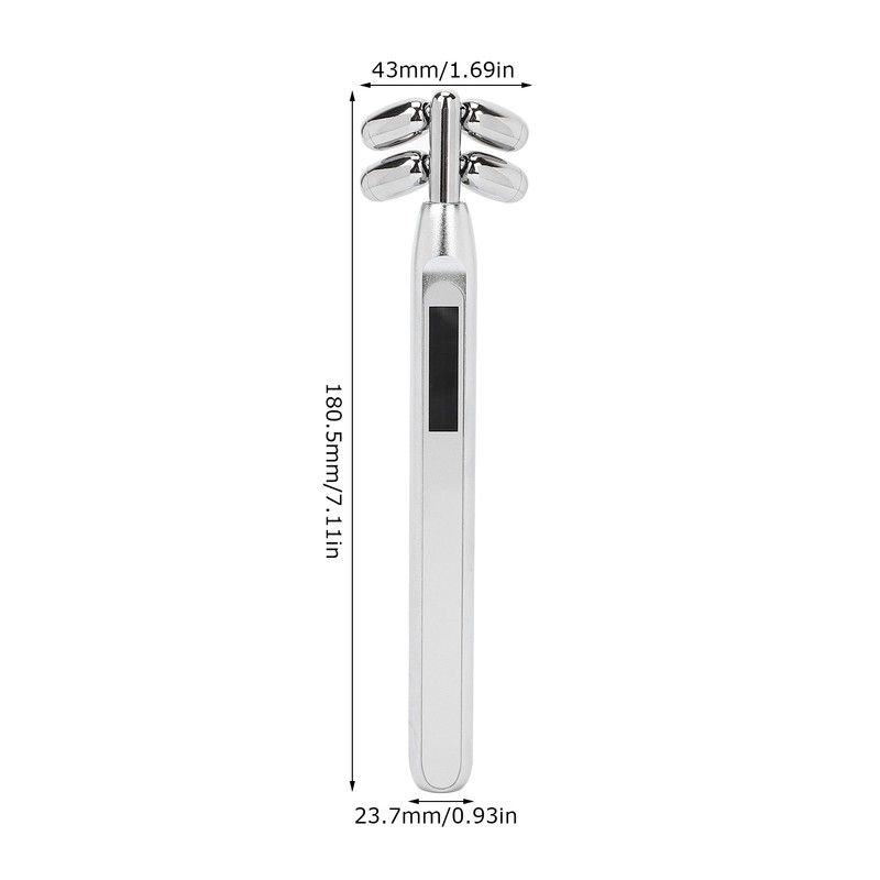 Microcurrent Face Roller Face Tightening Lifting 4 Rollers Face Slimming