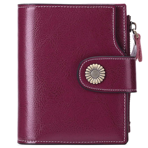 FALAN MULE Small Wallets for Women Genuine Leather Womens Wallet