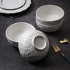 Soup Bowls,Cereal Bowls Set of 4, Decorative Bowls Ceramic Ramen