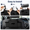 Car Back Seat Organizer for Travel – 4-in-1 ABS Storage