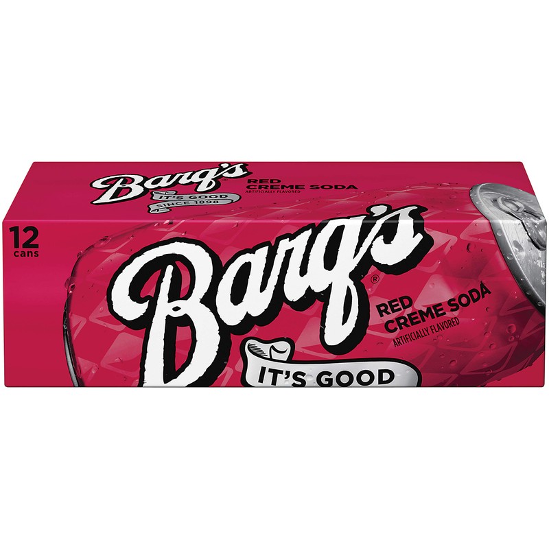 Barq's Red Creme Soda Fridge Pack Cans, 12 Fl Oz