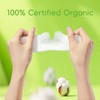 Tellove 100% Organic Tampons - 32 Count(32 Regular Tampons), Featuring