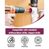 7 Pcs PVC Pipe Reamer Kit With 3/4 inch, 1