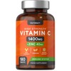 Vitamin C and Zinc | 180 Vegan Tablets | High