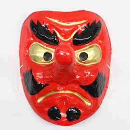 Castle Enterprise Tengu Paper Mache Face, Made in Japan