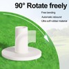 Rubber Golf Tees for Mats Adjustable Height Golf Simulator Tees,