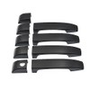 RELIATURE Matt Black ABS Door Handle Cover Compatible with Land