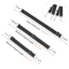 Yorkmills Bungee Cords with Hooks, 2Pack Adjustable Bungee Cord Extra