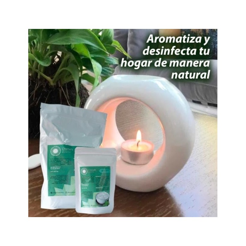 Cristales de mentol 100% natural Chimalli 200grs