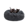 Jackson Galaxy Donut Disturb Cat Bed (Charcoal)