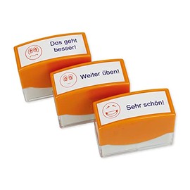 TimeTEX Screen Printing Stamp "Perpetuum", 2-Colour, Set of 3