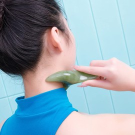 Broman Reflexology Tool - Trigger Point Massage Tool, Perfect for Full Body Massage, Ideal as Foot Massager and Hand Massager, Small Yet Mighty, Emerald-Color