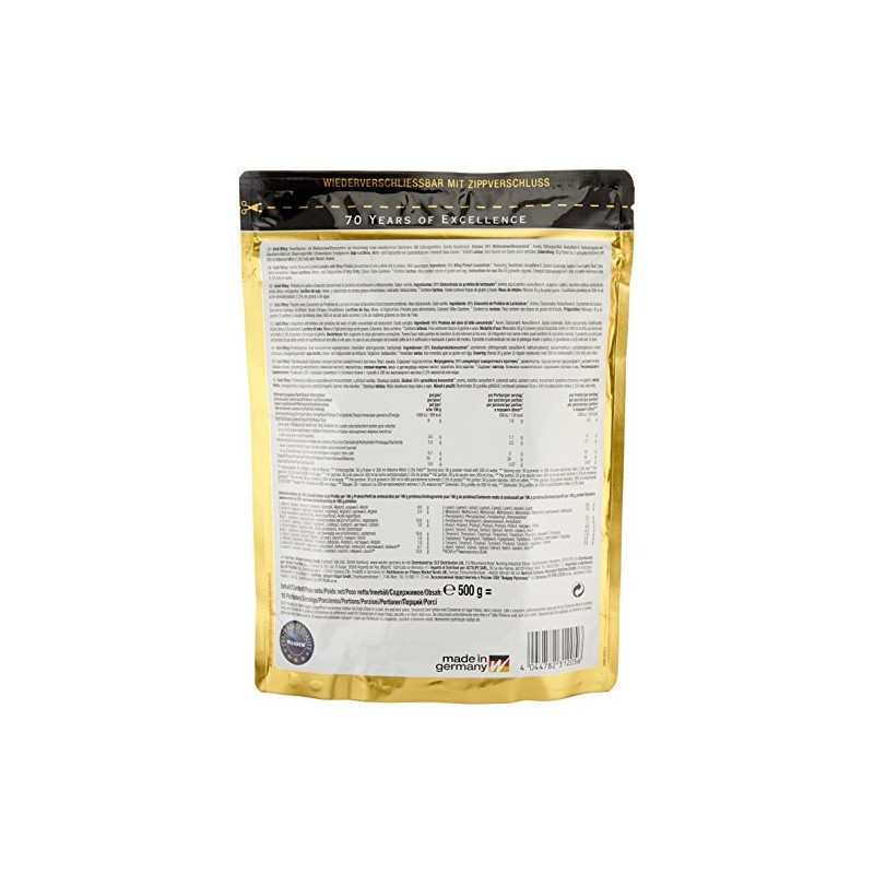Weider Gold Whey Bag Twin Pack (2 x 500 g