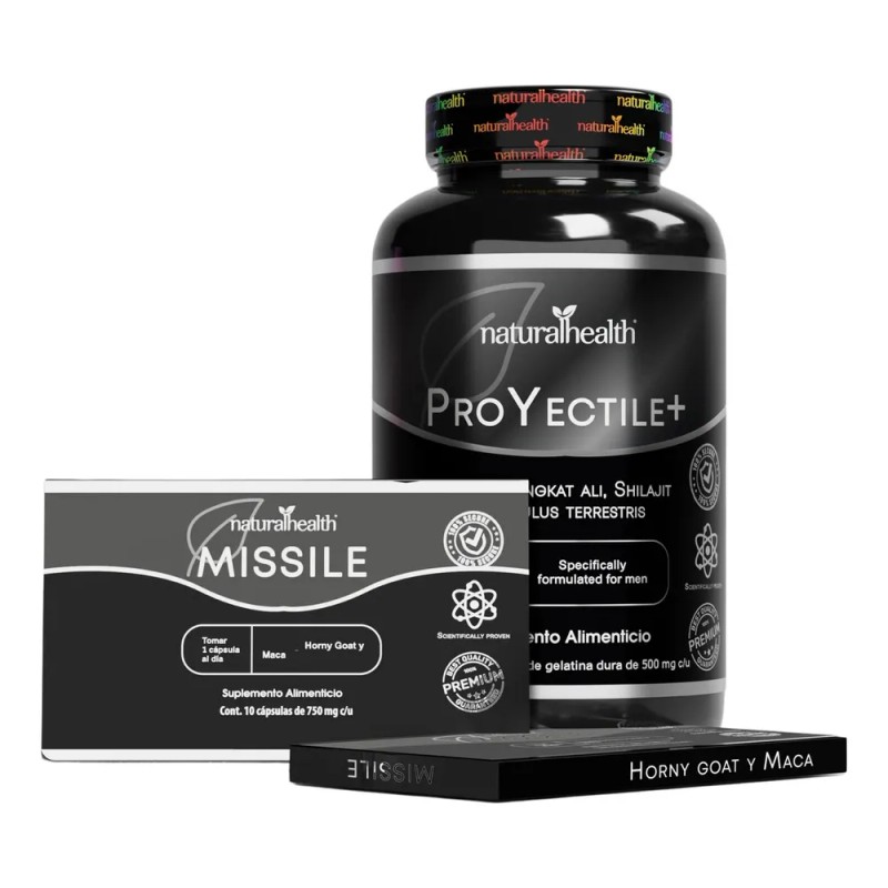 Proyectile 120 Cáps Y 2 Carteras De 10 Caps Missile