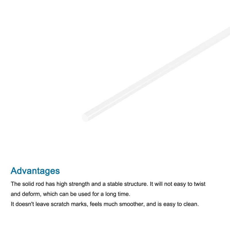 MECCANIXITY Zirconia Ceramic Rod Solid Cylinder Whetstone 2.5mmx100mm Sharpening for