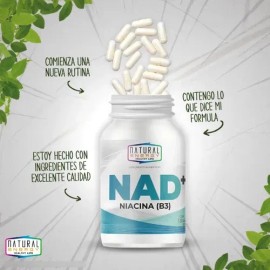 Niacina Nad De Natural Energy 500mg.con 120capsulas                                                                                                   