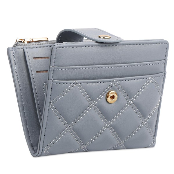 FALAN MULE Small Wallets Woman Leather Bifold RFID Blocking Card