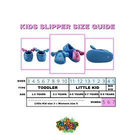 Nickelodeon Blue's Clues & You Toddler Boys Girls Plush Aline Slippers (Blue, 7-8 M US Toddler)