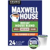 Maxwell House Decaf K-Cup Pods, House Blend, 24 Count -