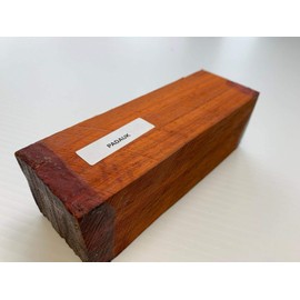 Lumber Wood for Woodworking - Construction - Landscaping PADAUK, Turning Wood Blanks Lathe Size: 2" x 2" X 6"