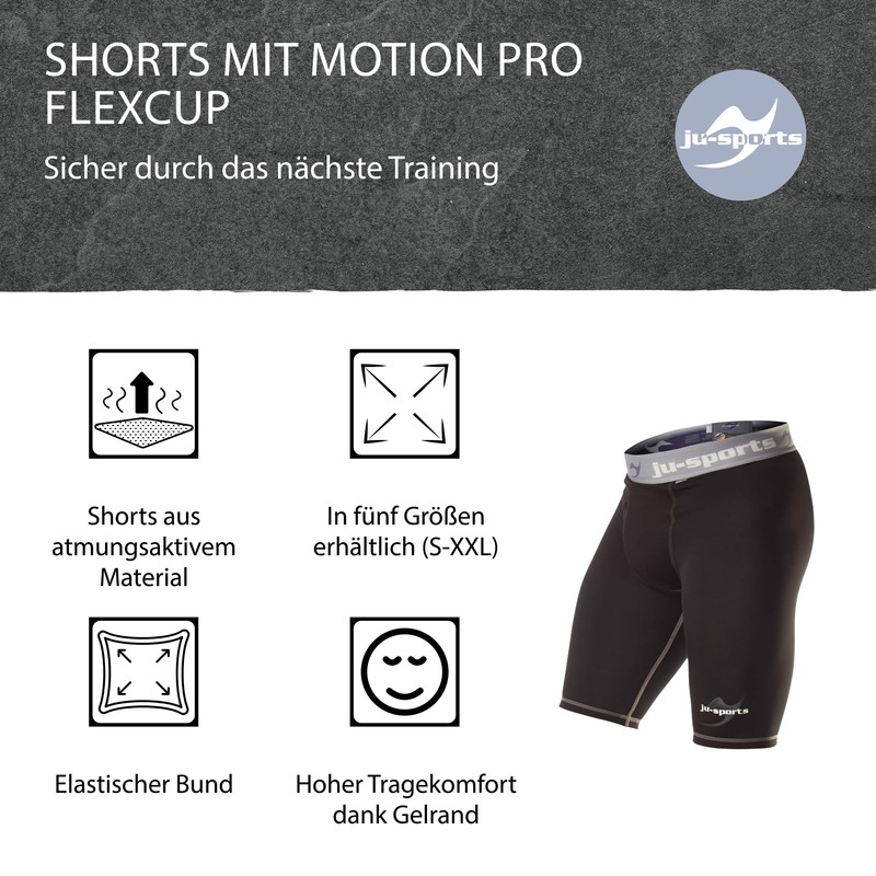 Ju-Sports Groin Guard Base Supporter + Motion Pro Flexcup -