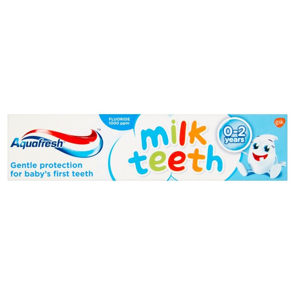 Aquafresh Milk Teeth Toothpaste 0 - 2 Years, 50ml