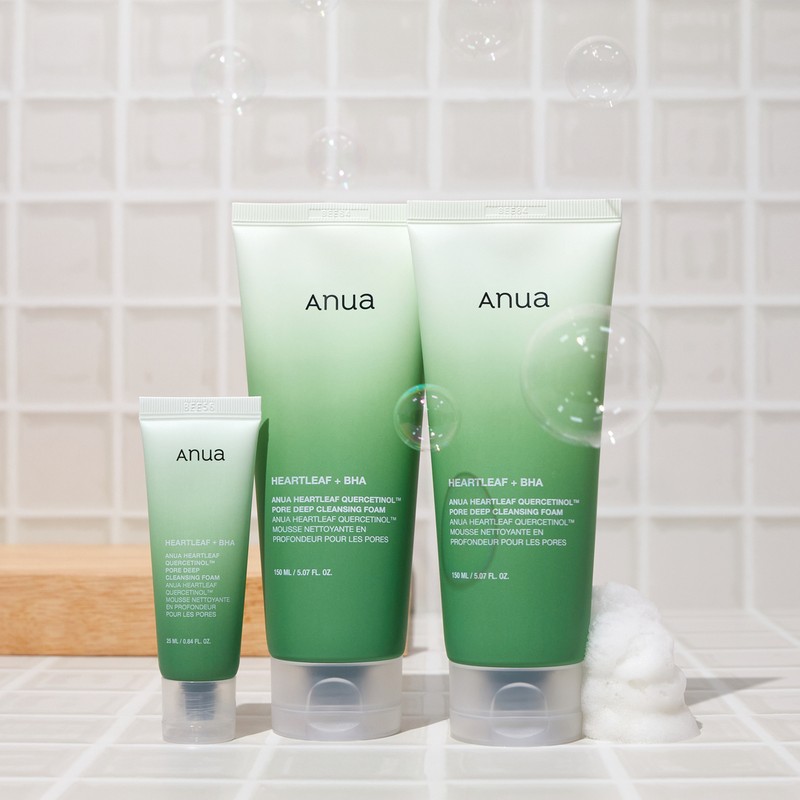 Anua [Anua]Heartleaf Pore Cleansing Foam Double Set