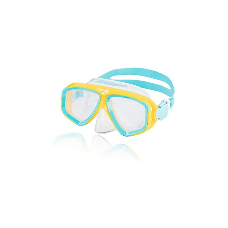 Speedo Unisex-Child Swim Snorkel Dive Mask Anti-Fog with Nose Cover