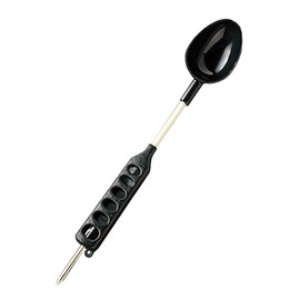 第一精工 撒き餌ひしゃく プラ杓 ミニ 14004 ブラック 全長27cm