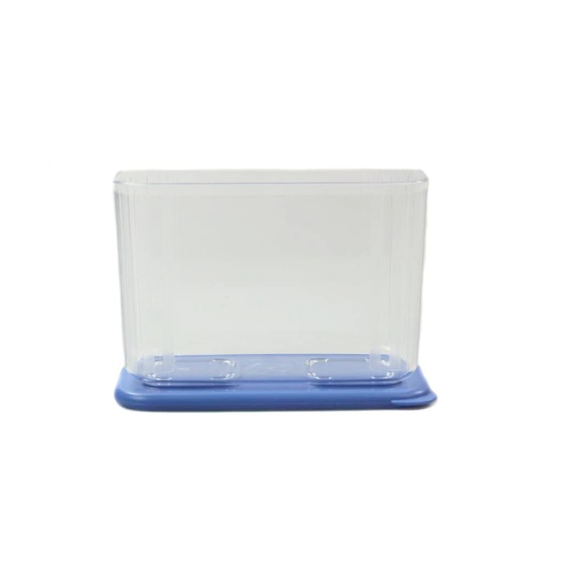 Tupperware Fridge Clear Mates 460ml Clear Blue Fresh Tower Can