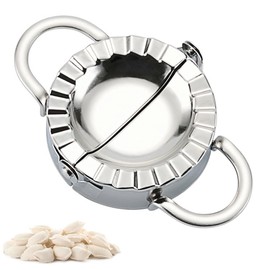 Dumpling Maker 3.7 Inch Stainless Steel Dumpling Machine Pastry Press Gyoza Maker Mould Ravioli Mold for Home Kitchen