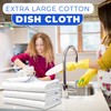 Towelogy Premium Extra Large Dish Cloths Pack of 10 -