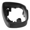 Side Mirror Cover Frame Black Decorative Door Side Wing Rearview