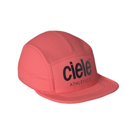 Ciele Athletics GOCap - Premium Washable Moisture Wicking Hat with Sun Protection, 5-Panel Knit Running Hat - Infrared