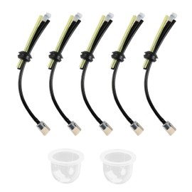 5-Piece Universal Fuel Line Kit for Strimmers and Lawnmowers, Includes Durable Fuel Hose Pipe with Air Filter and Primer Bulb – Compatible with Brushcutters, Hedge Trimmers, and Garden Tools