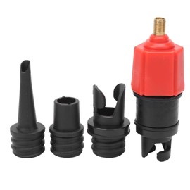 Adaptador de Bomba de Sup Inflable, Convertidor de válvula de Aire con 3 boquillas de Aire, Adaptador de válvula Inflable a Prueba de Fugas para Stand Up Paddle Board Inflable, Cama Inflable