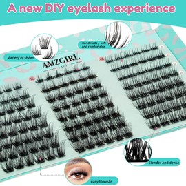 Lashes Extension Set 144PCS Wimpernverlängerung Set 8-16MIX Wimpern Extensions Set D curl Wimpern Bindung und Siegel und Pinzette Wimpernextension Set(8-16mix)