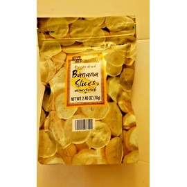 Trader Joe's 6 PACK TRADER JOE'S FREEZE DRIED BANANA SLICES UNSWEETENED