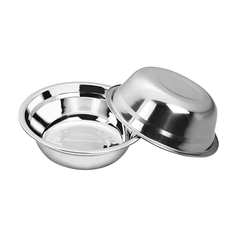 XOF Kit 3 Pz Tazon Bowl Ensaladera Acero Inoxidable Cocina